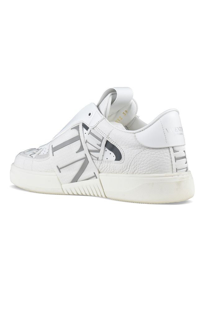 White Leather Vl7N Sneakers