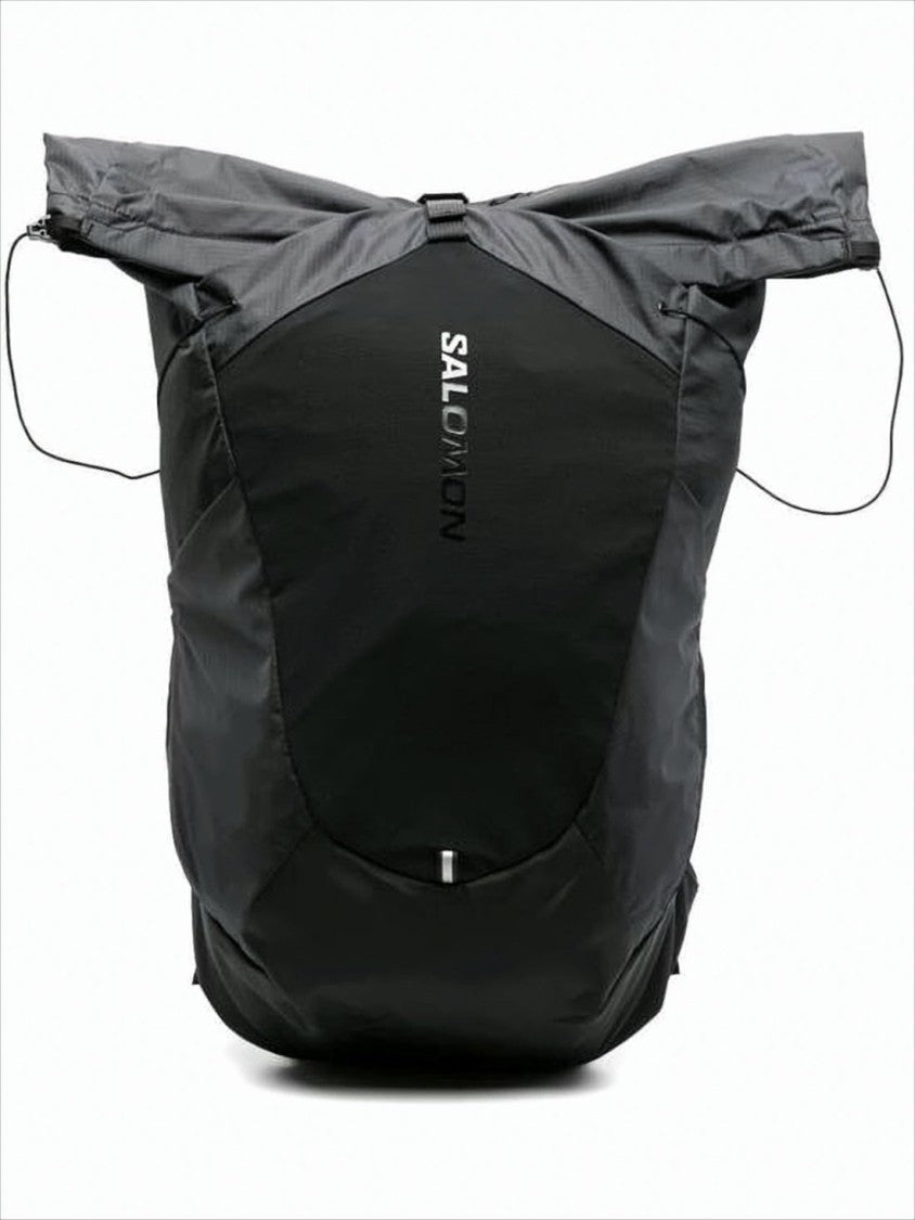 Roll-Top Backpack with Padded Back Panel