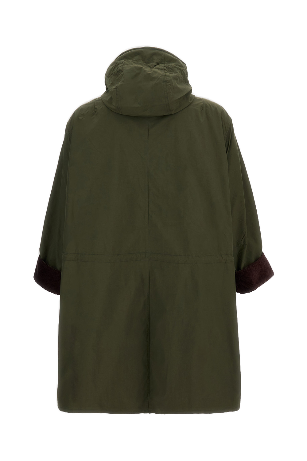 Brown Hooded Parka