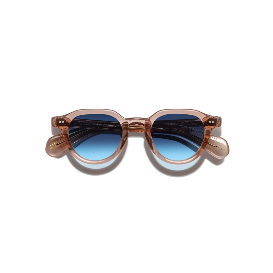 Or-Bai-S Baitsim Sun Translucent Light Brown Acetate Sunglasses