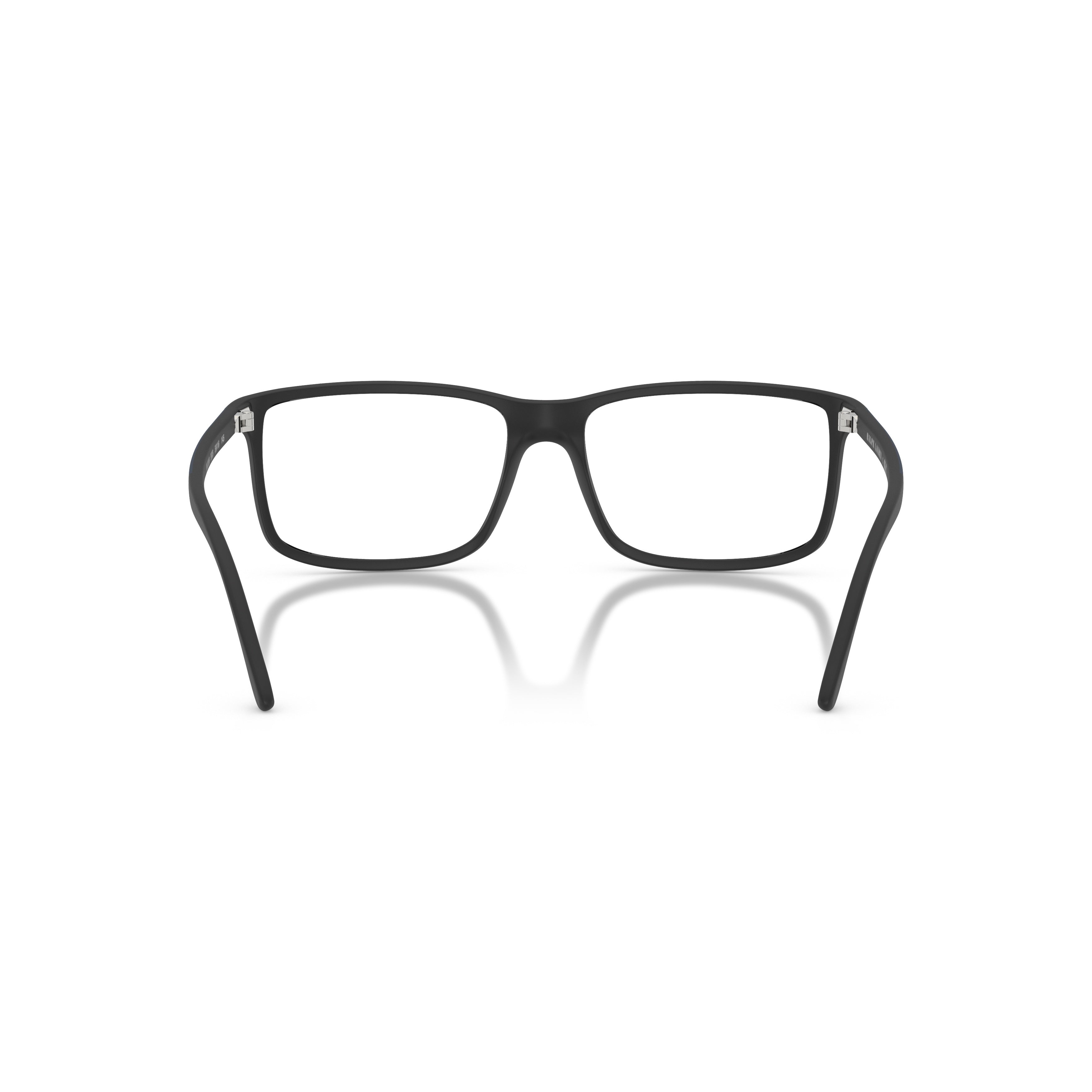 0ph2126 Rectangular Matte Black Eyeglasses