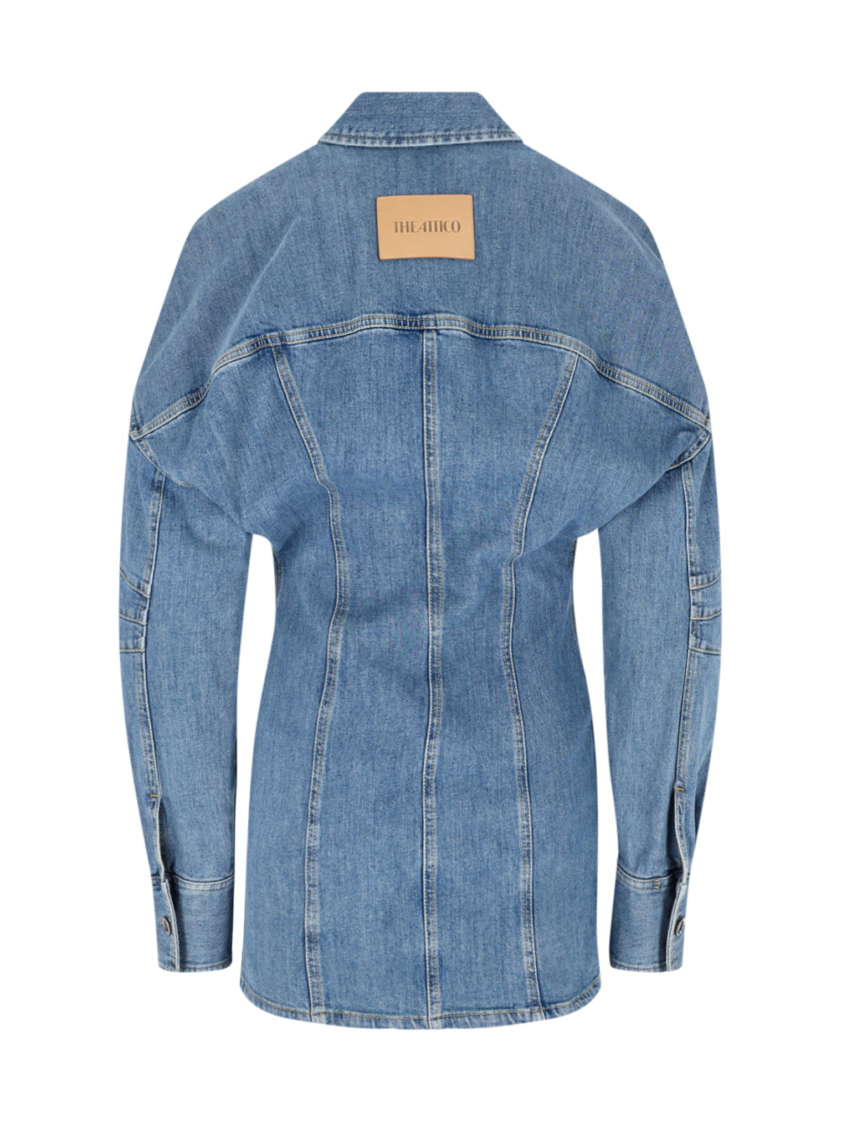 Mini Denim Dress – Light Blue