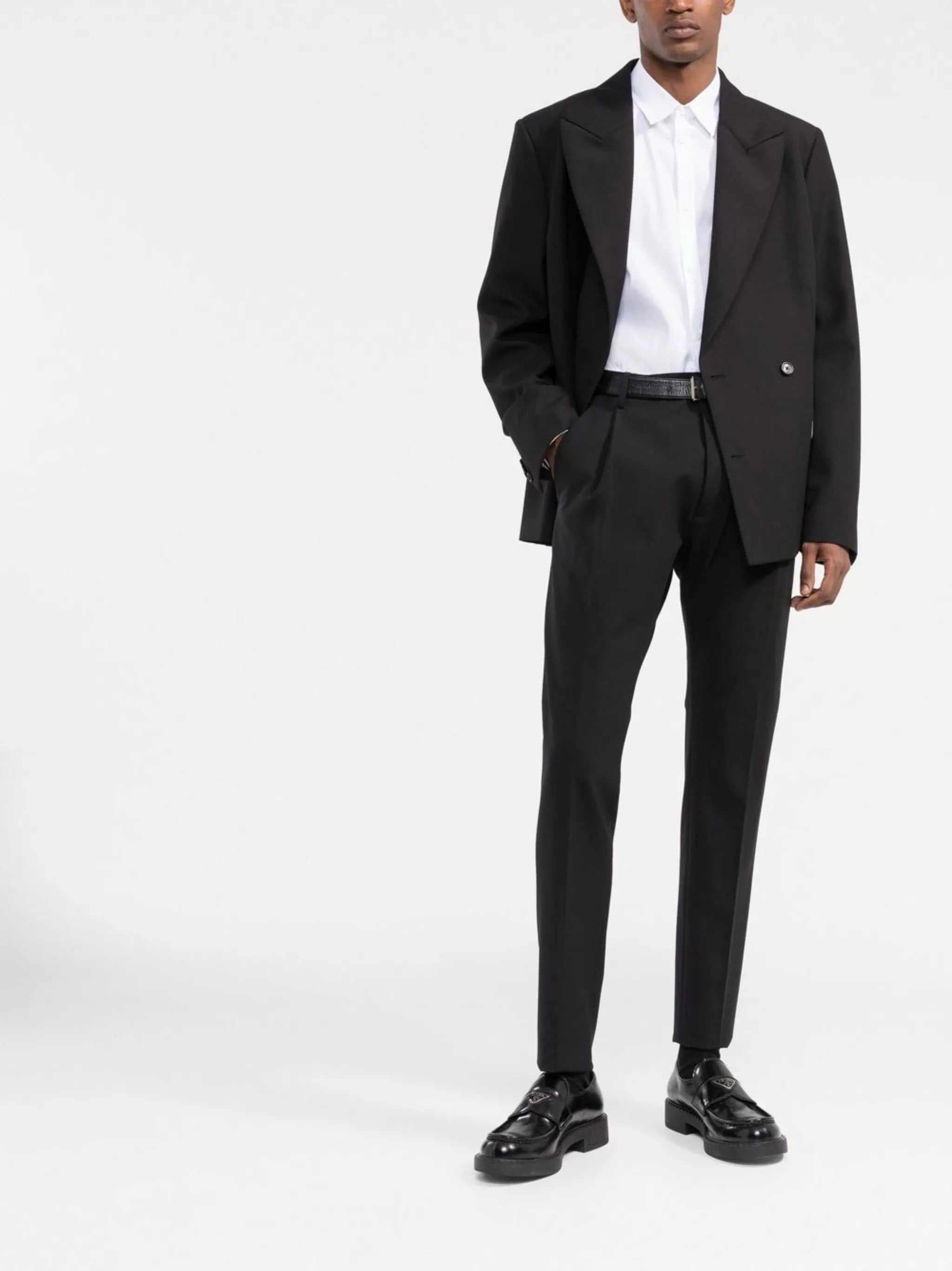 Relax Dan White Cotton Pointed Shirt