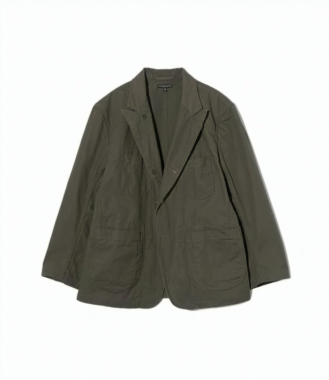 Structured Cotton Suit Jacket
