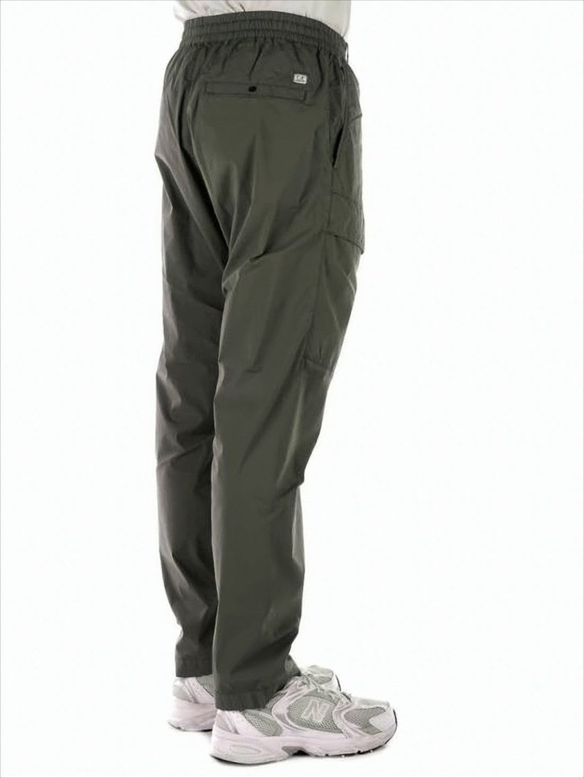 Utility-Inspired Straight Pants with Flap Pockets