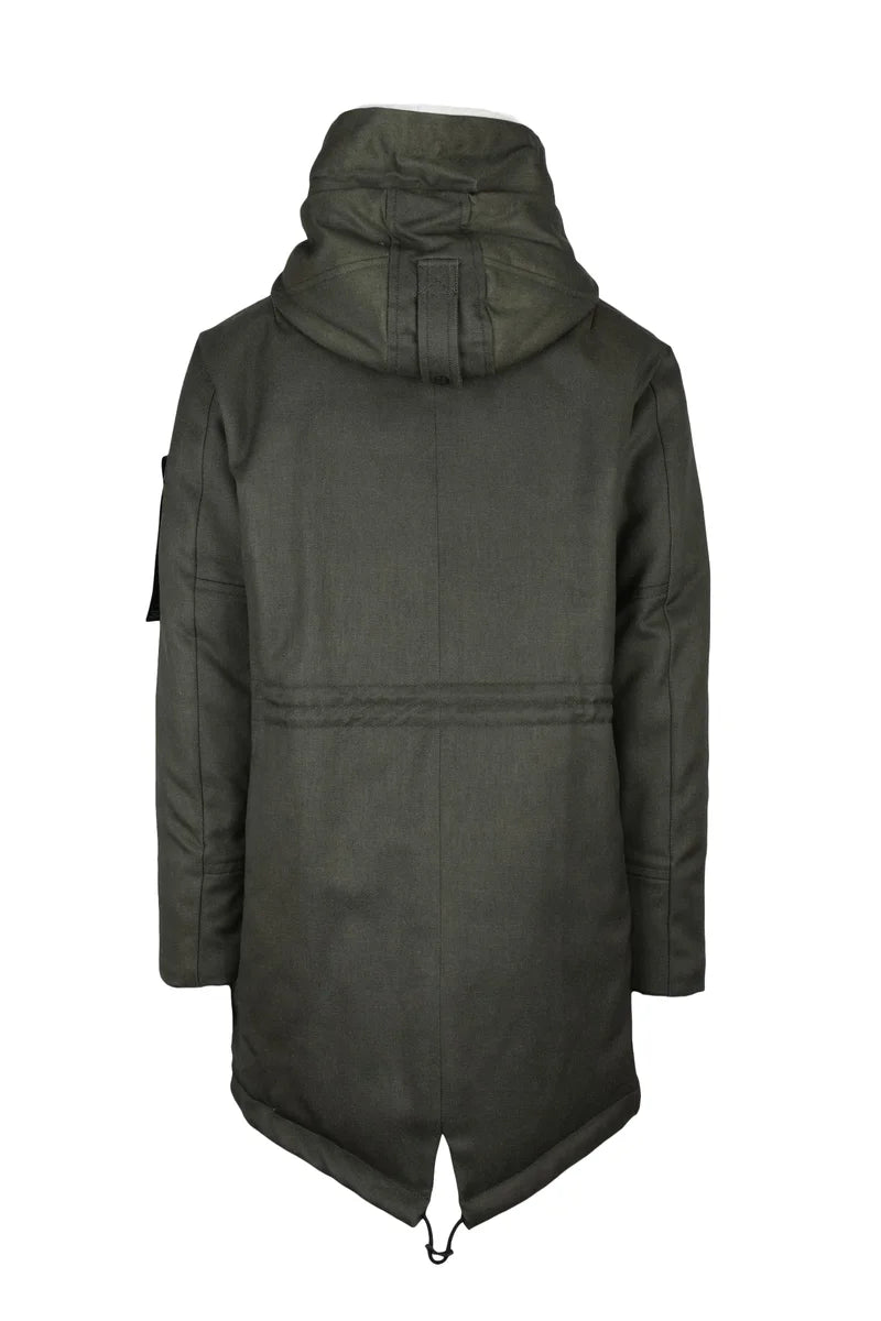 Kasa TV Ecofur Wool/Polyamide Parka - Green