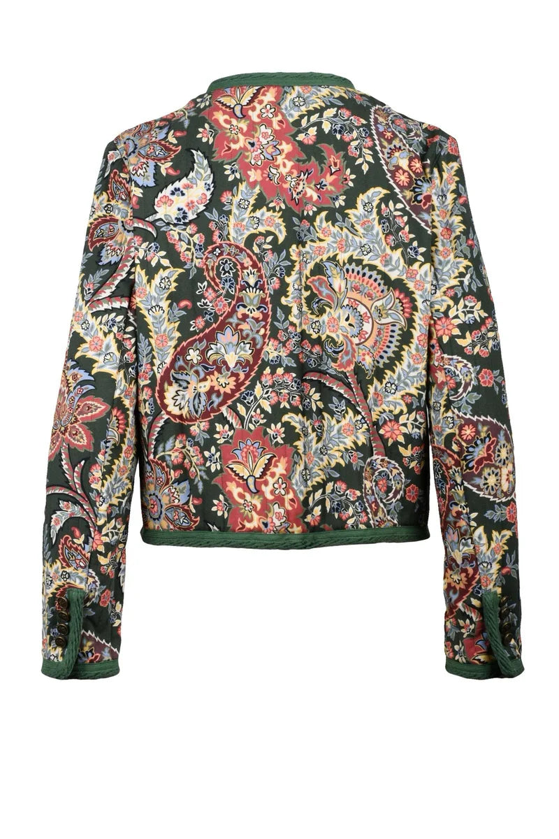 Chanel Bolero Viscose - Green/Yellow