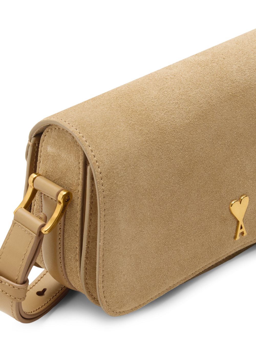 Beige Suede Bag