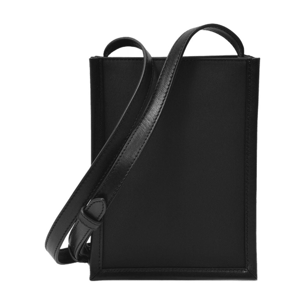 Mini Crossbody Bag In Black Leather