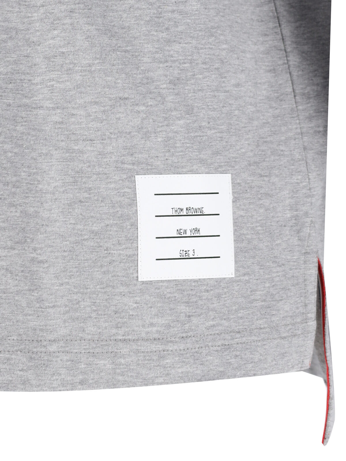 Grey Logo Long Sleeve T-Shirt