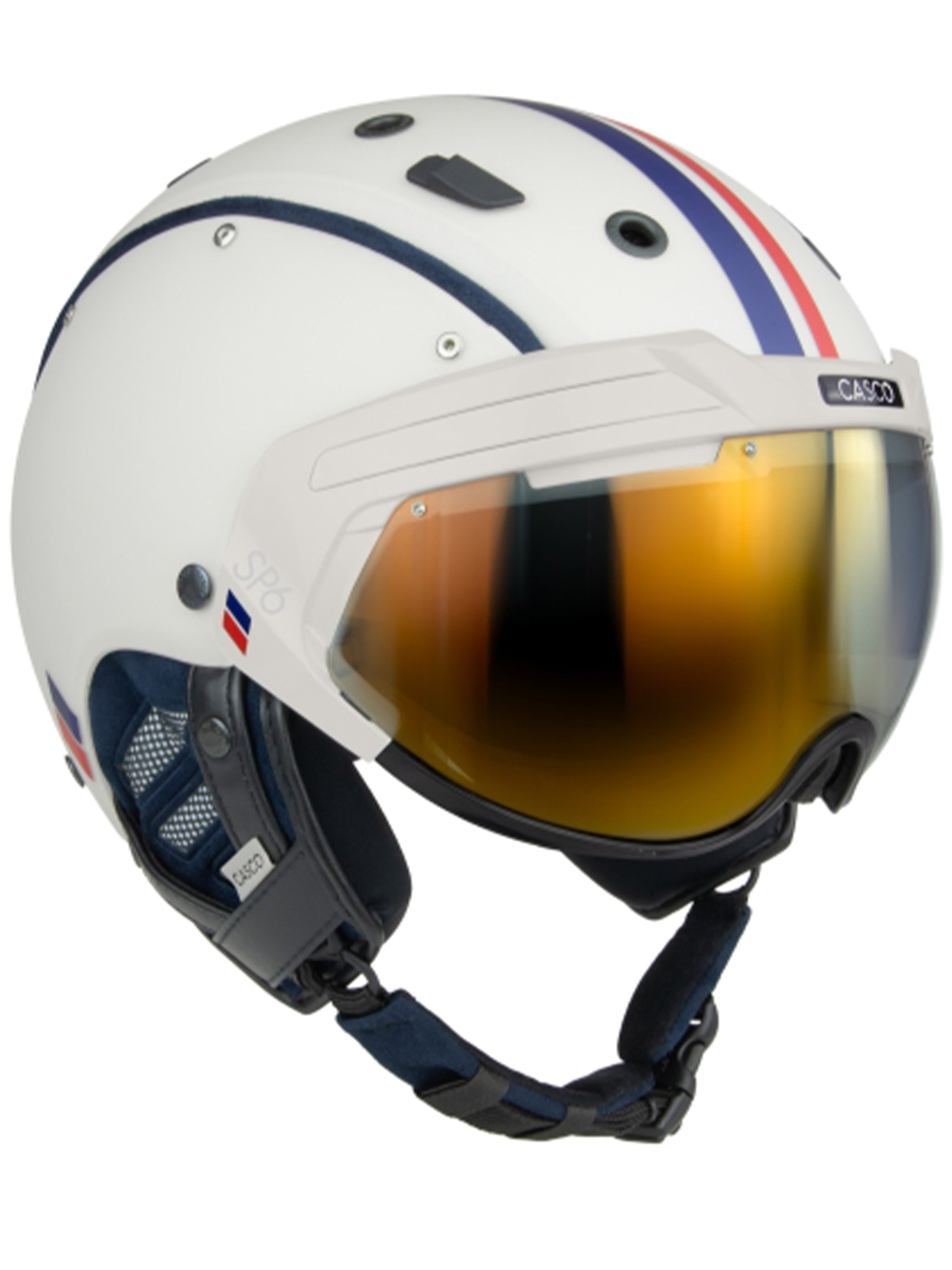 Sp 6 Legend White Racing Helmet