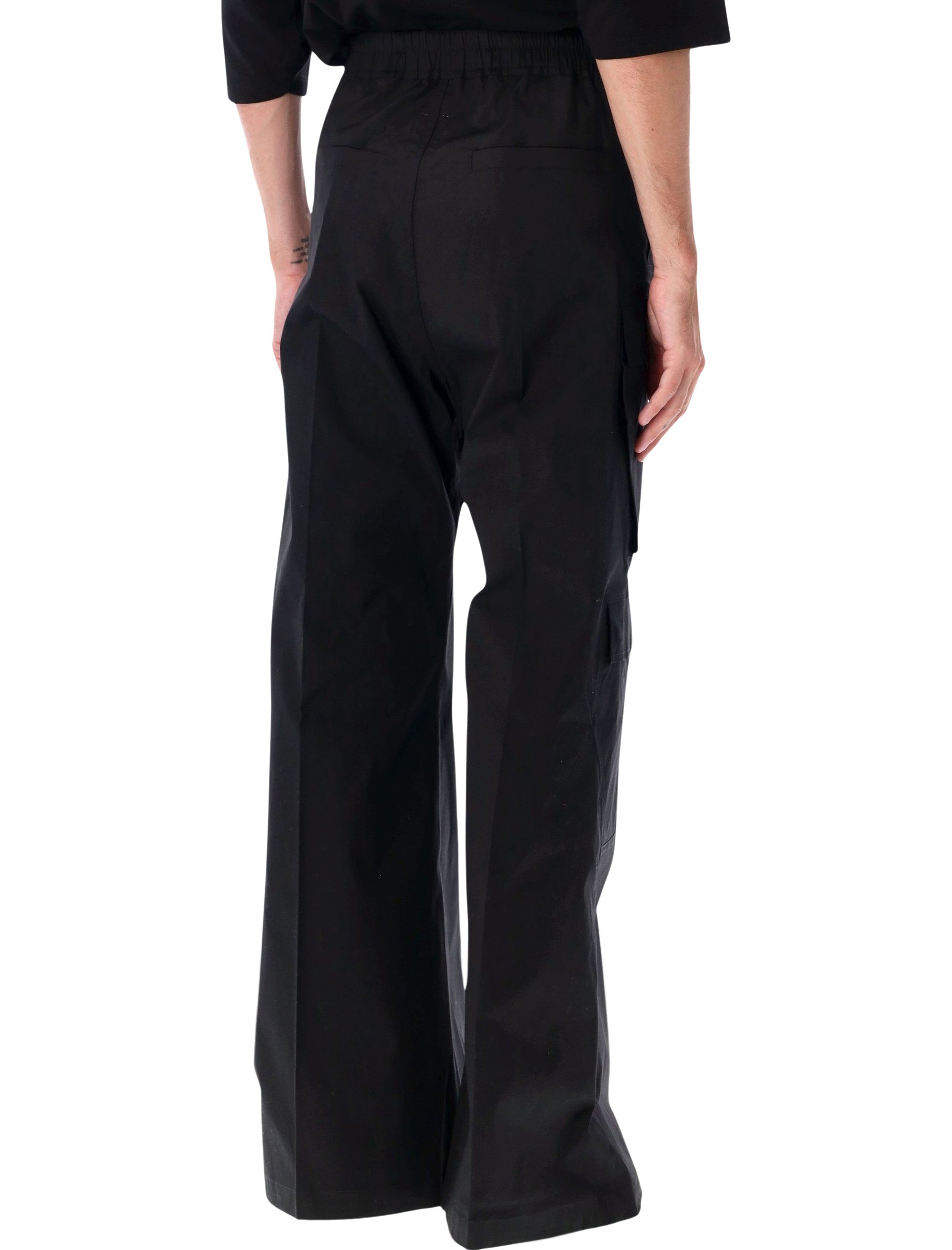 Cargobelas Black Oplin Pants