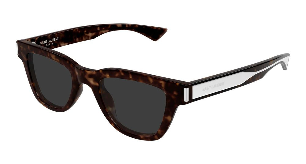 Sunglasses Saint Laurent SL 789 JACQUES 002 havana crystal grey 47/21/145
