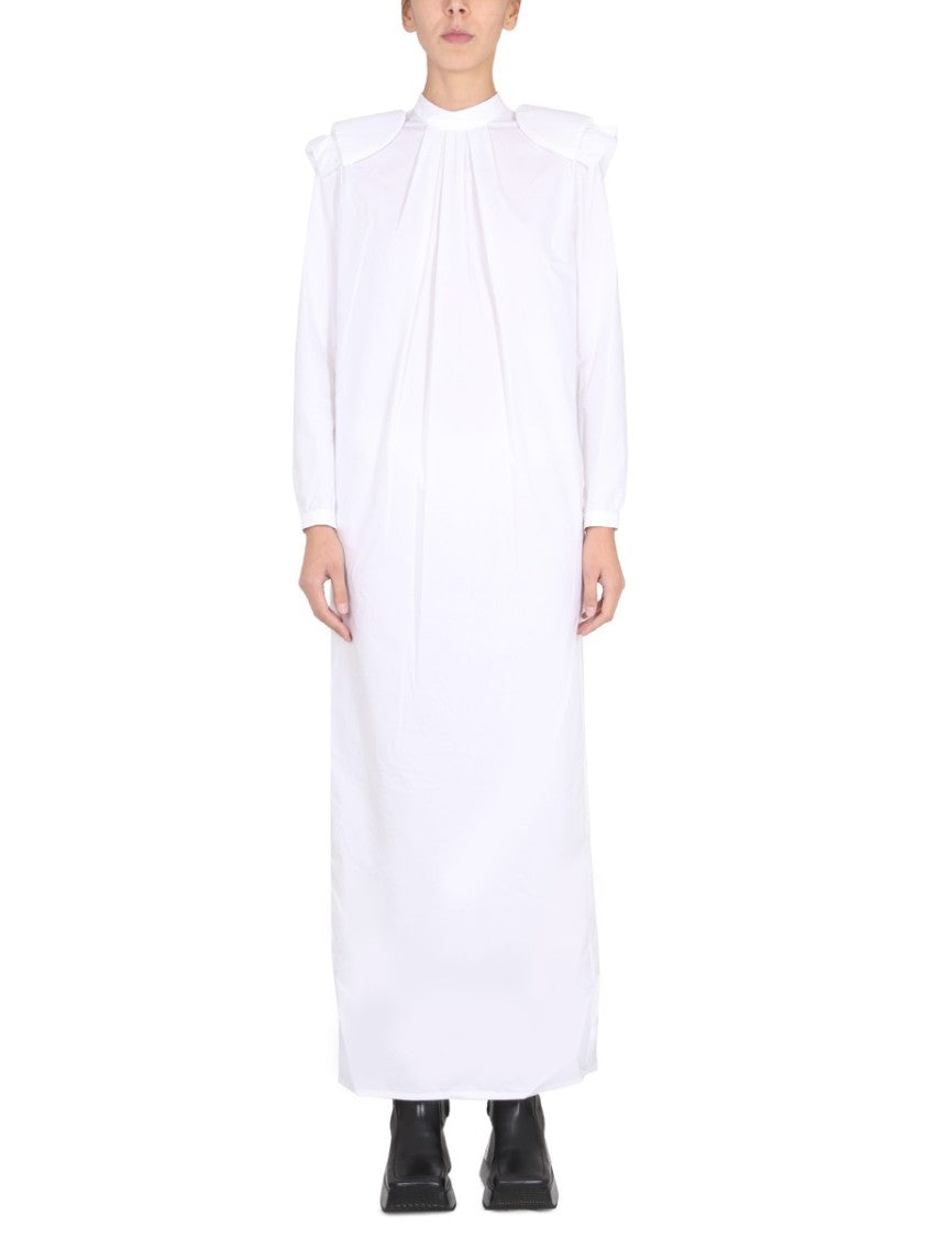 Long White Shirt Dress
