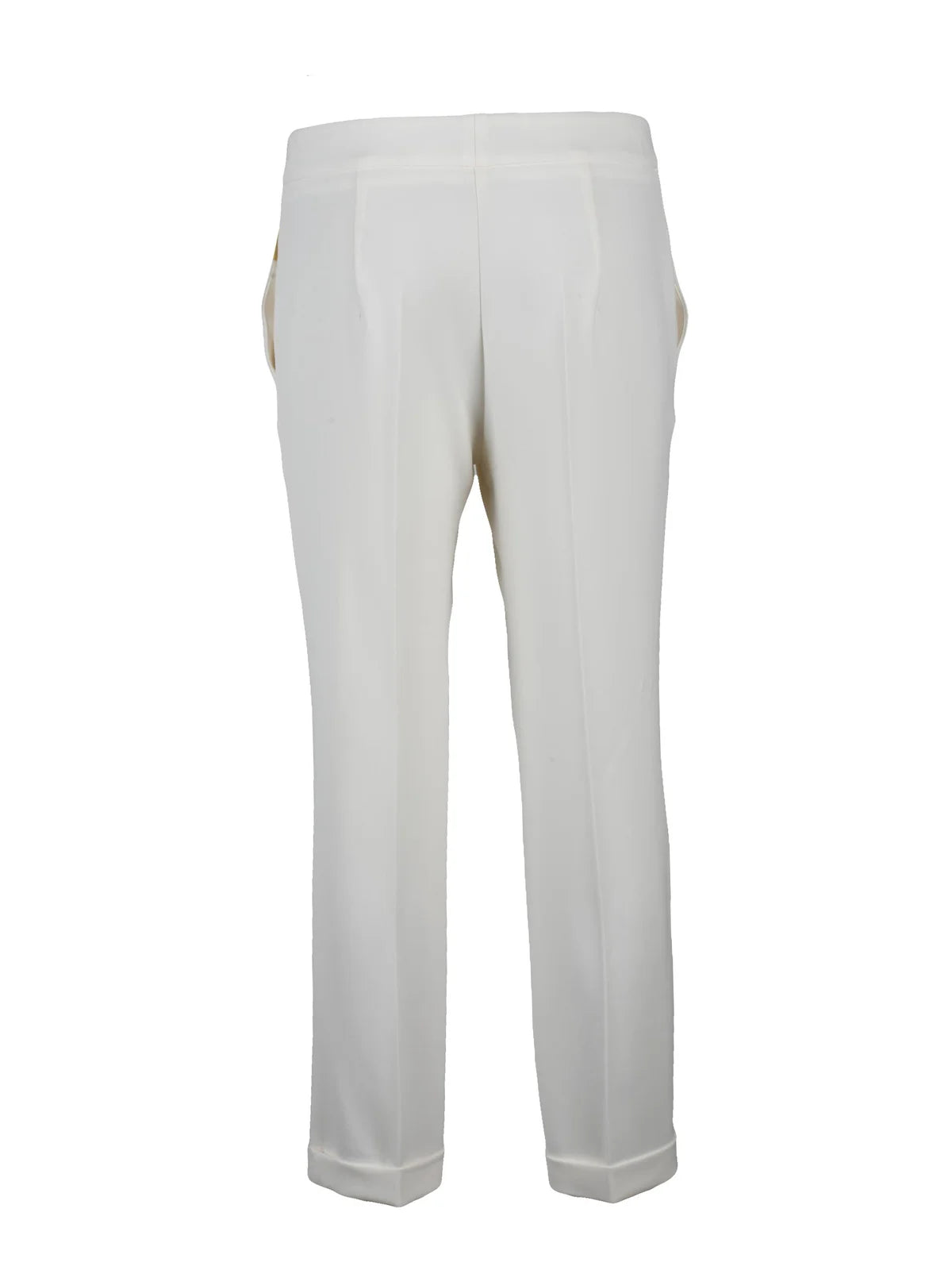 Simona Corsellini White Stretch Trousers