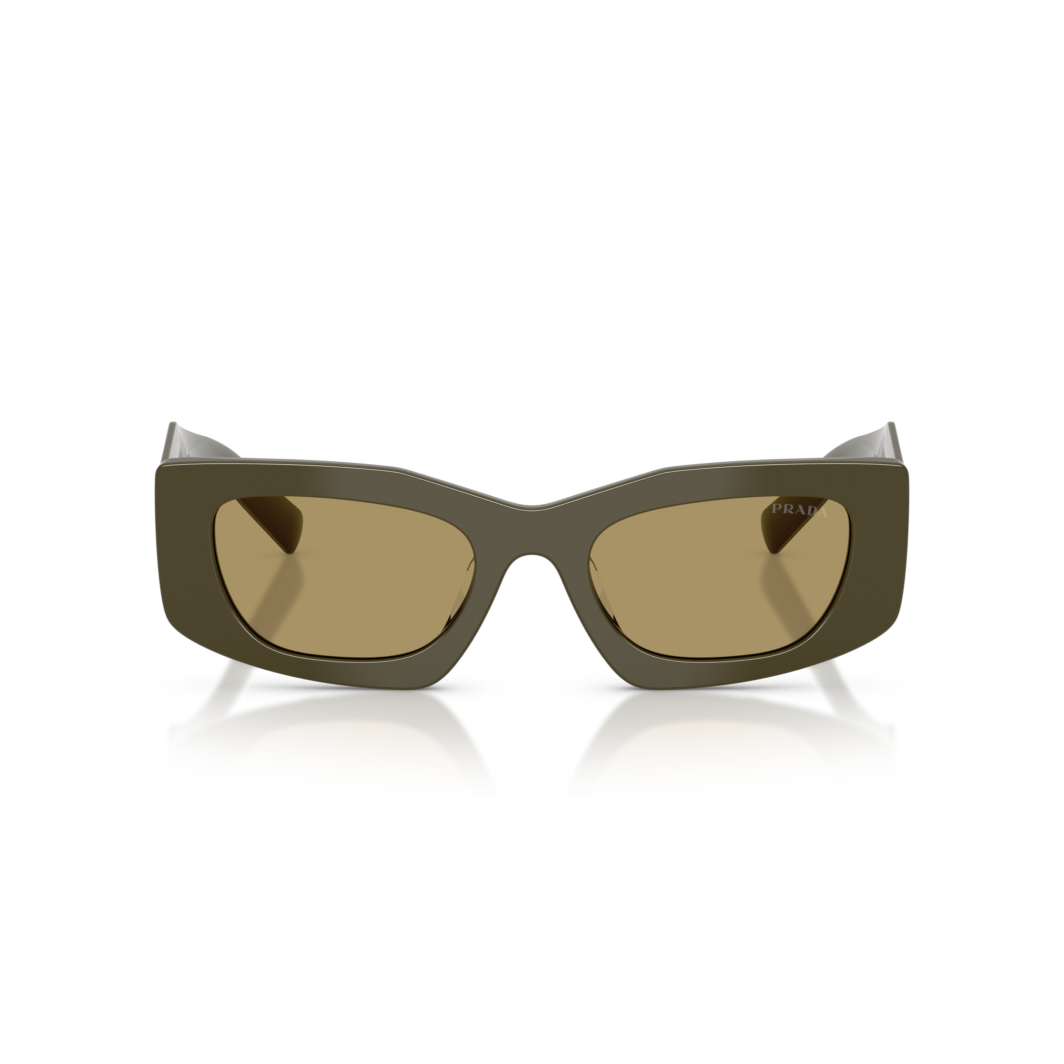0pr D03sd Rectangular Olive Sunglasses