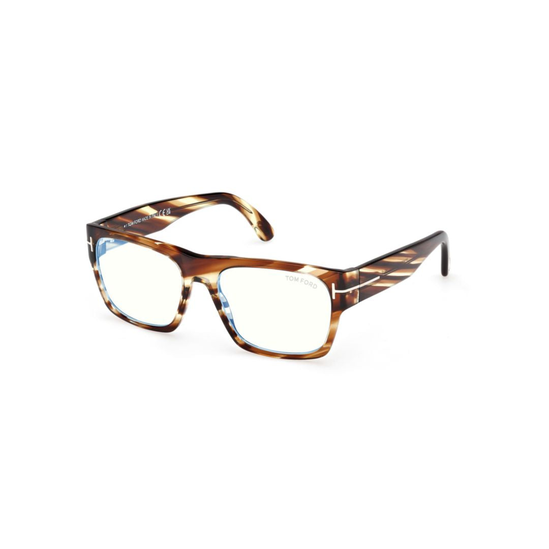 Ft6035-B Rectangular Acetate Sunglasses