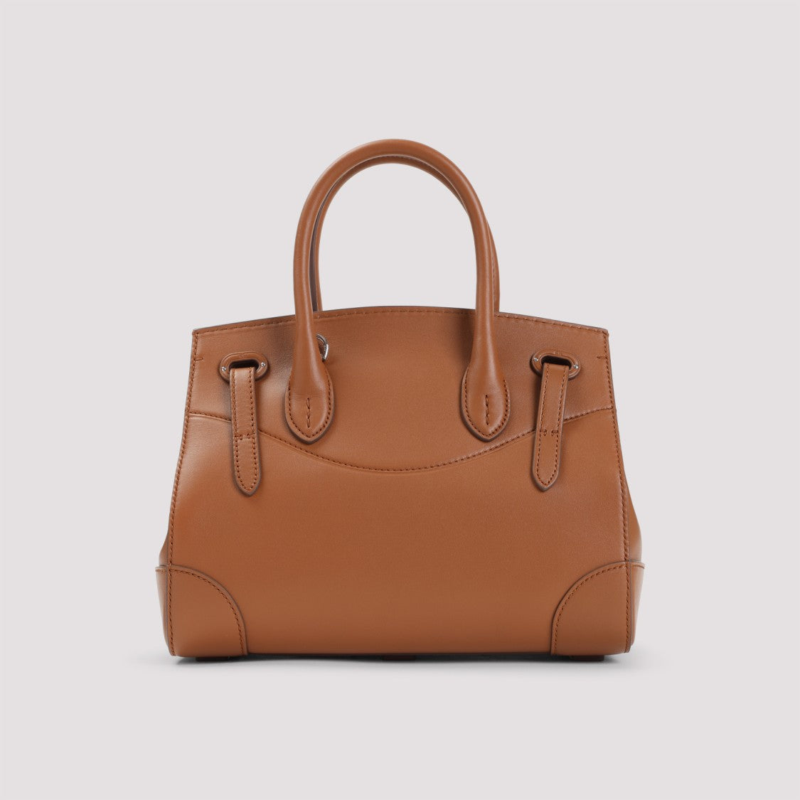 Structured Calf Leather Handbag