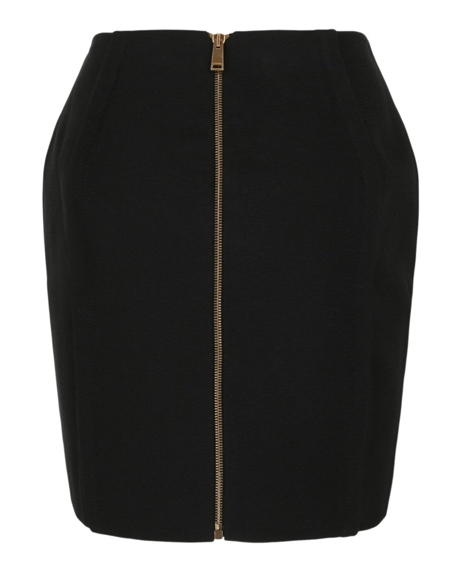 Fitted Black Mini Skirt