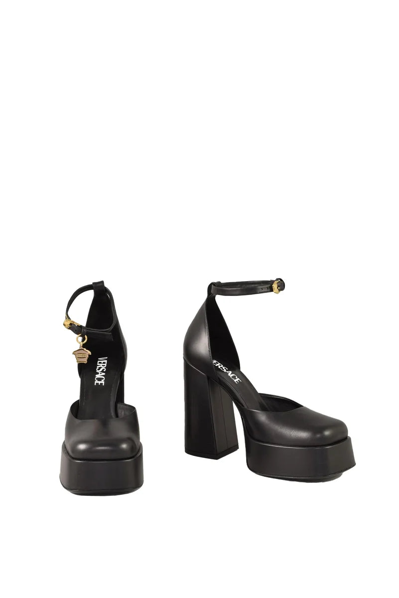 Leather Pumps - Black