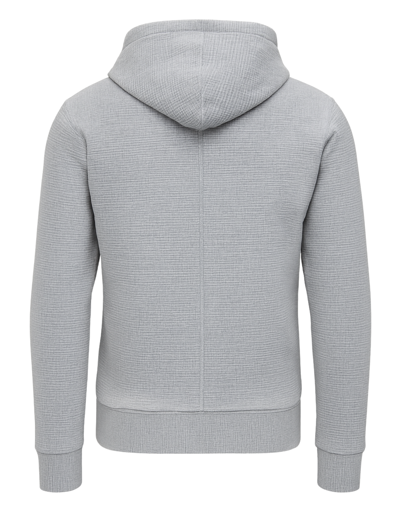 Fine Wool Zip-Up Hoodie