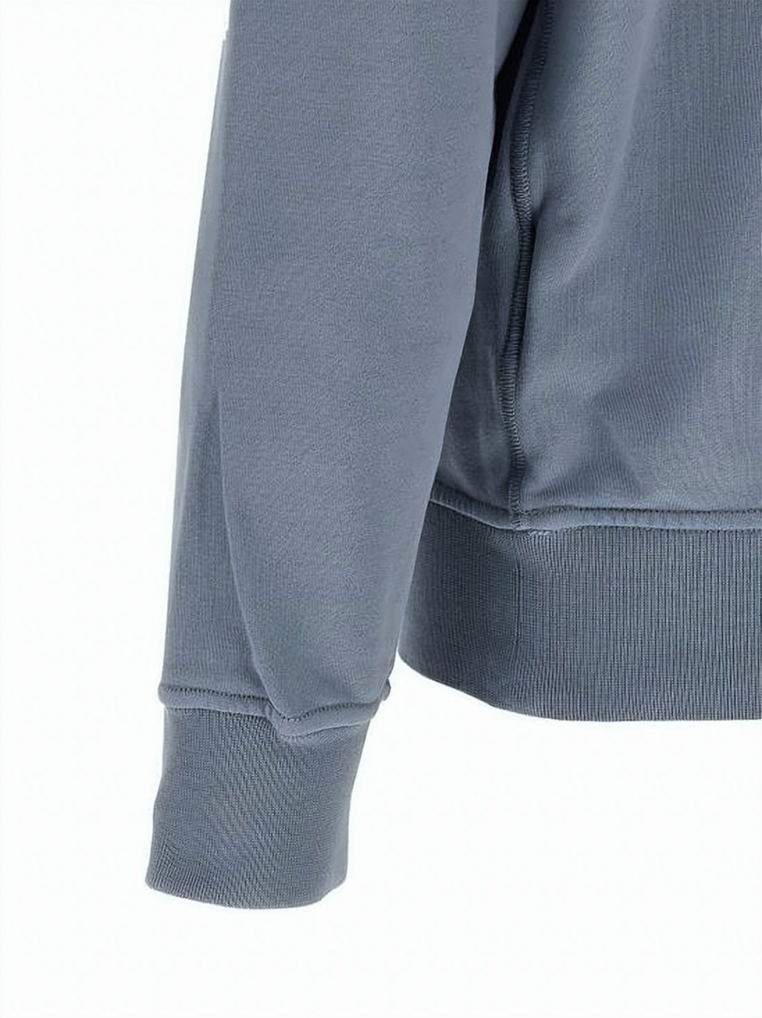 Relaxed-Fit Blue Hoodie