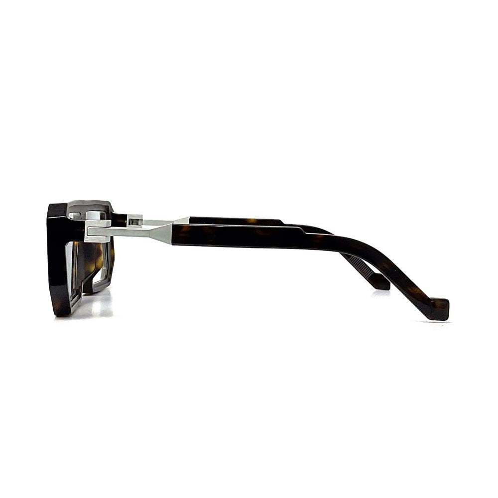 Bl0030 Black Label Bold Rectangular Havana Sunglasses