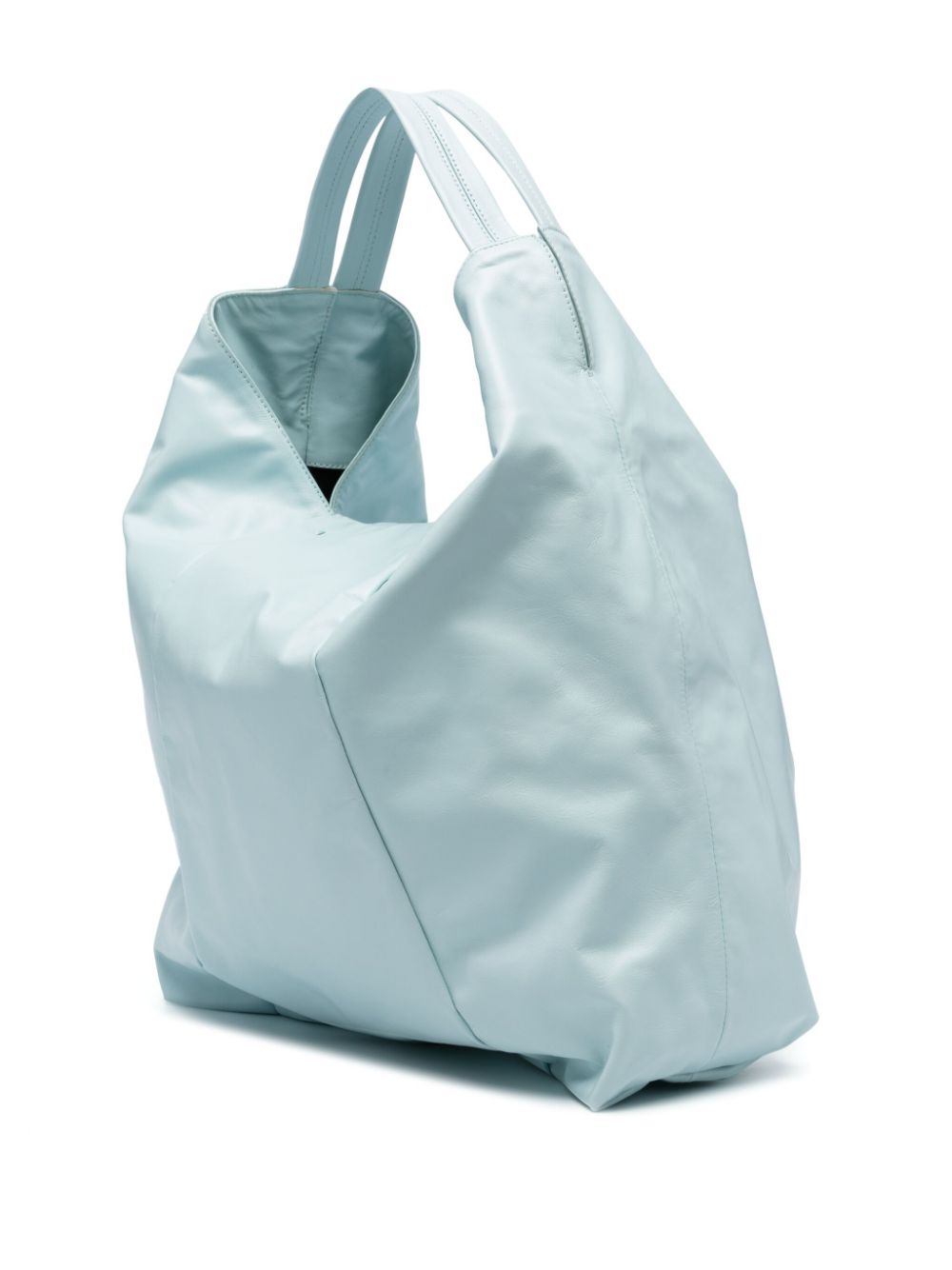 Turquoise Blue Calf Leather Bag