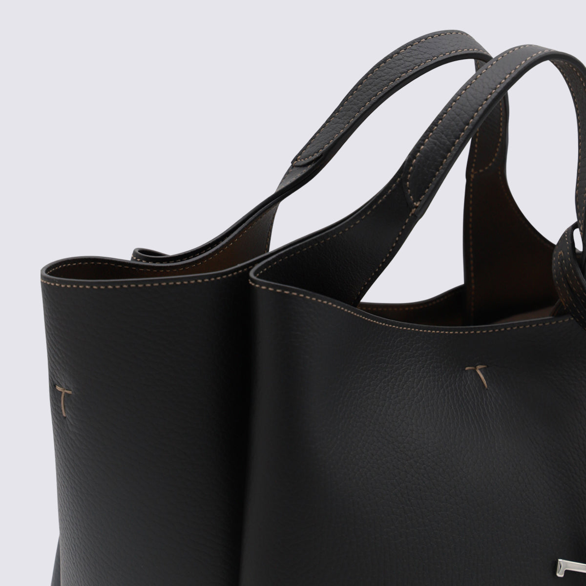 Black Leather Totes