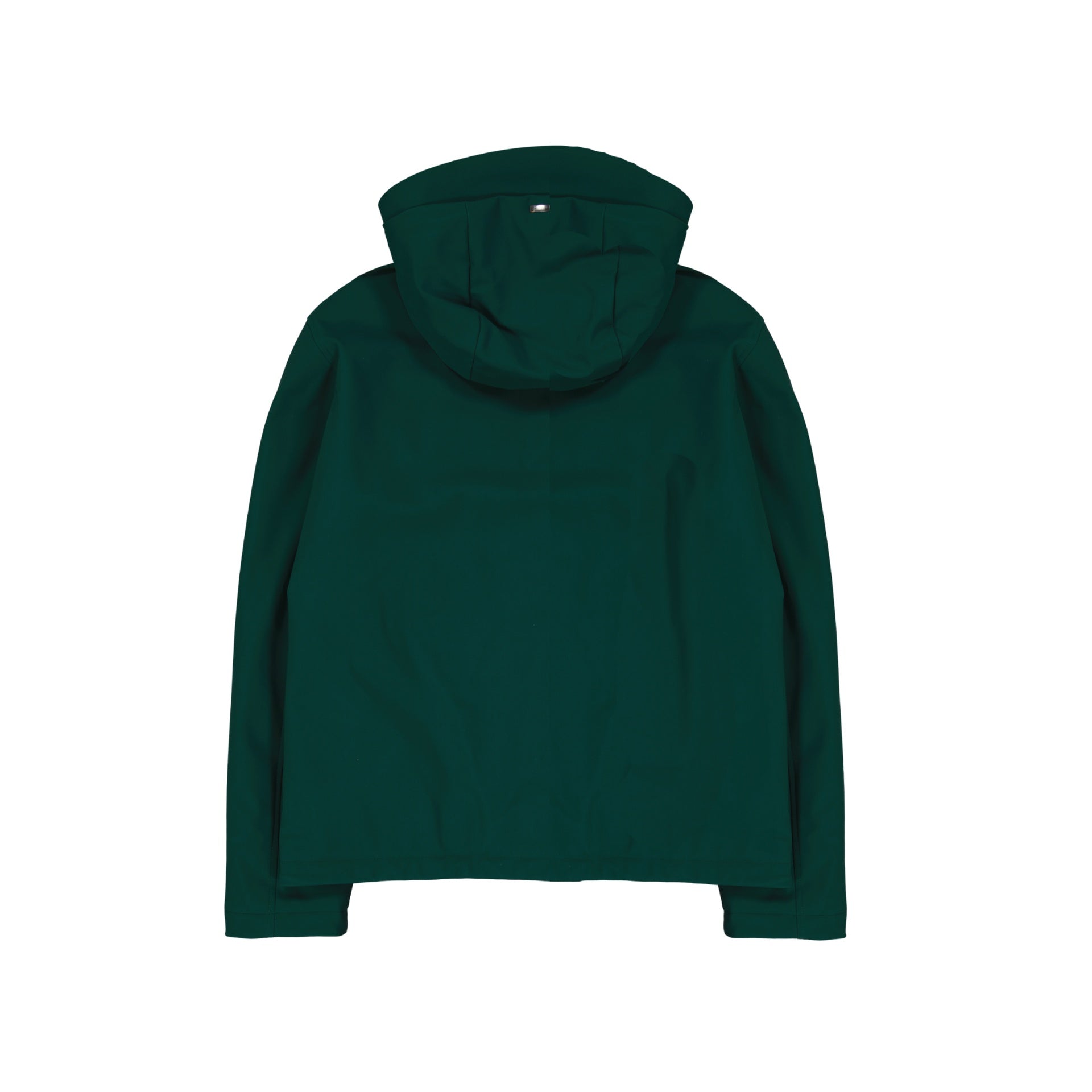 Down Hooded Jacket With Drawstring Hood