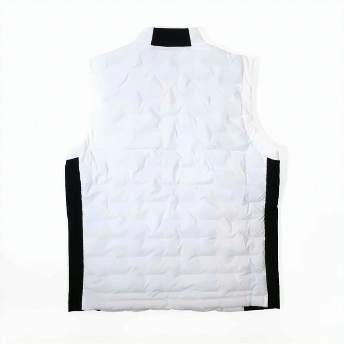 Quilted Sleeveless Vest with High Collar