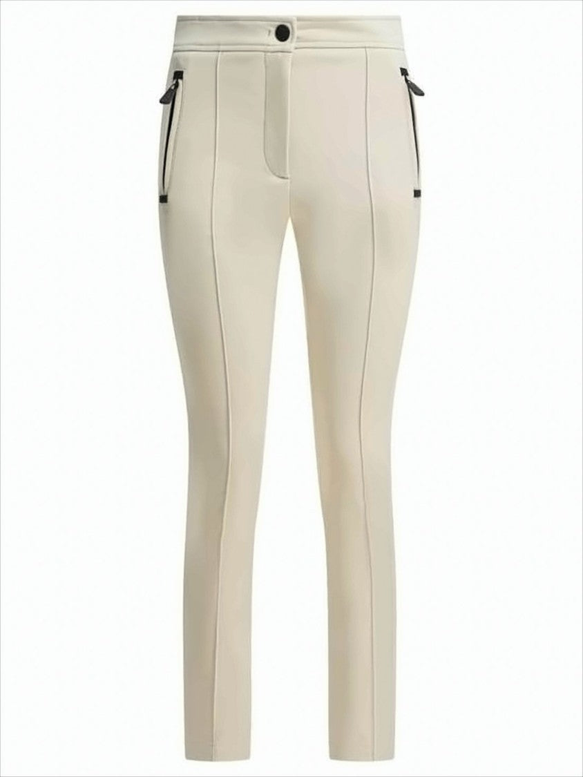 Tailored Slim-Fit Jogging Pants with Zippered Pockets