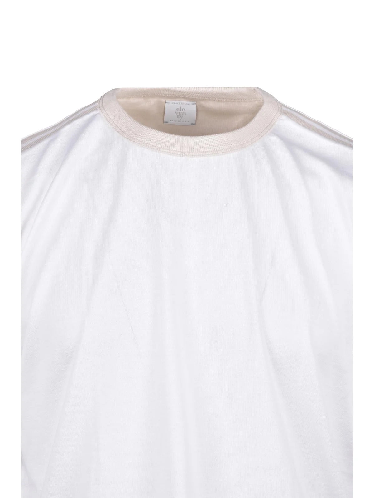 White Men Cotton T-shirt