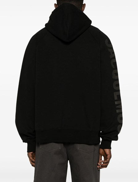 Hooded Sweatshirt with Sleeve Logo