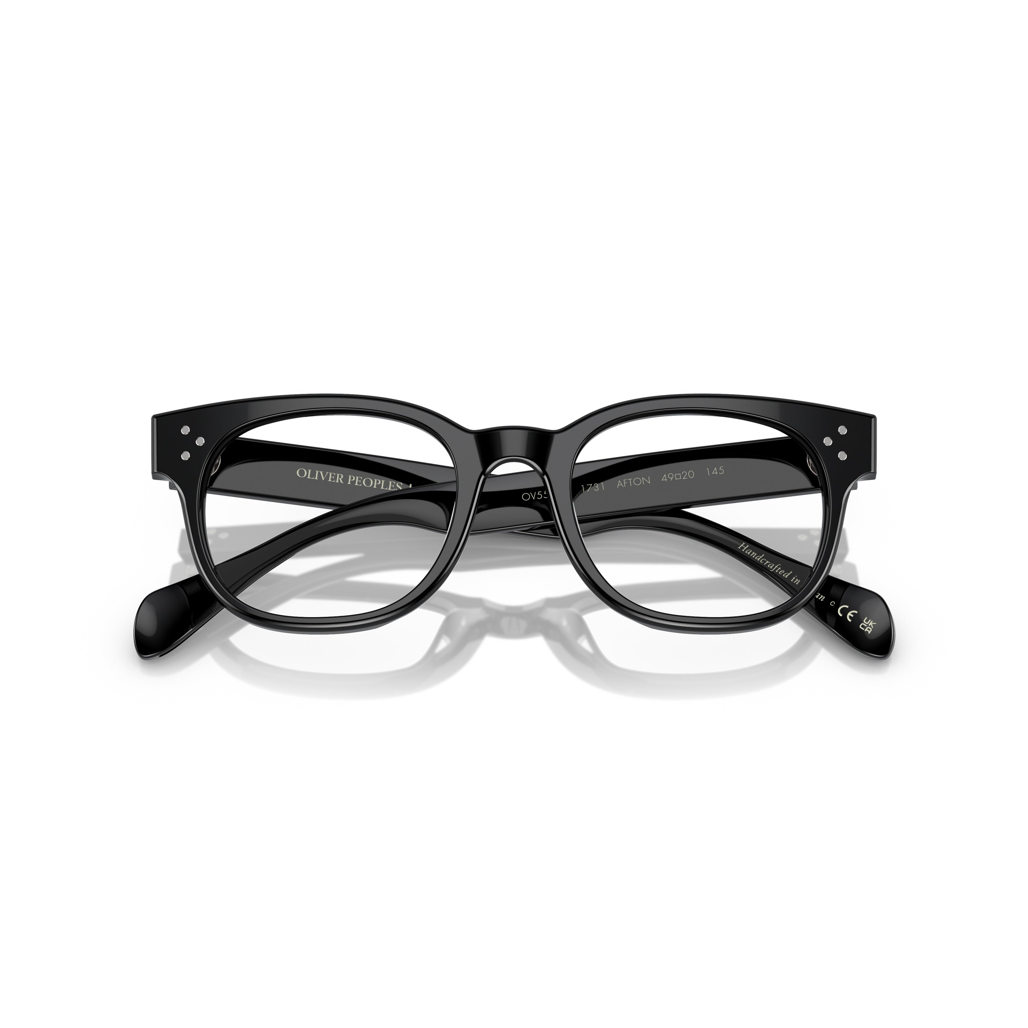 0ov5545u Square Frame Black Acetate Eyeglasses