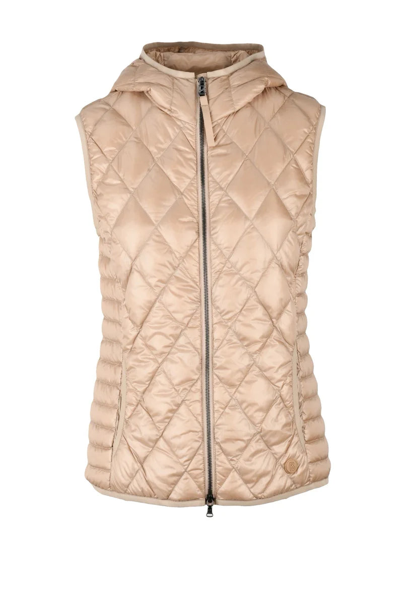 Padded Vest - Brown