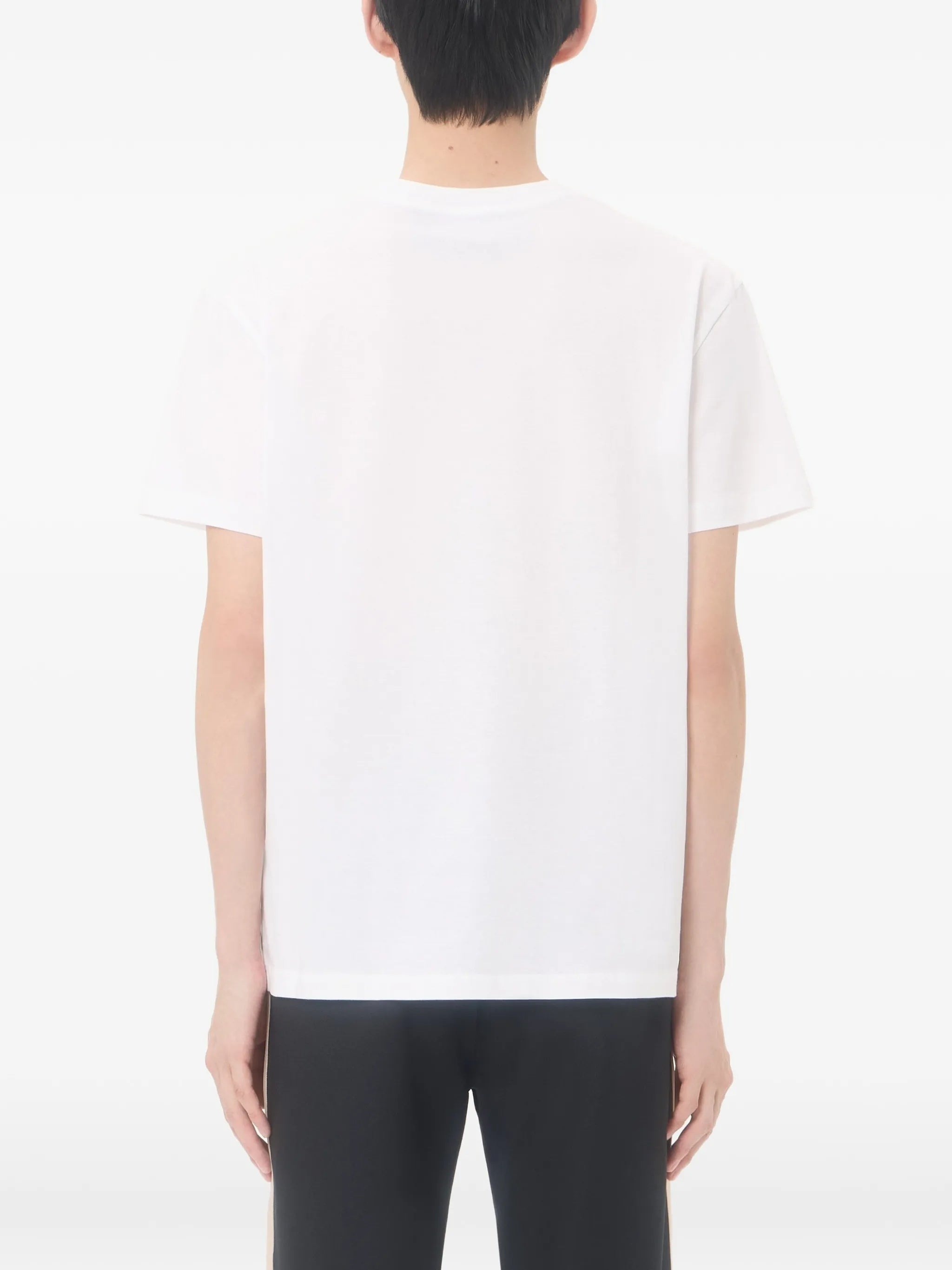 White T-Shirt Jersey Vgold Cotton T-shirt