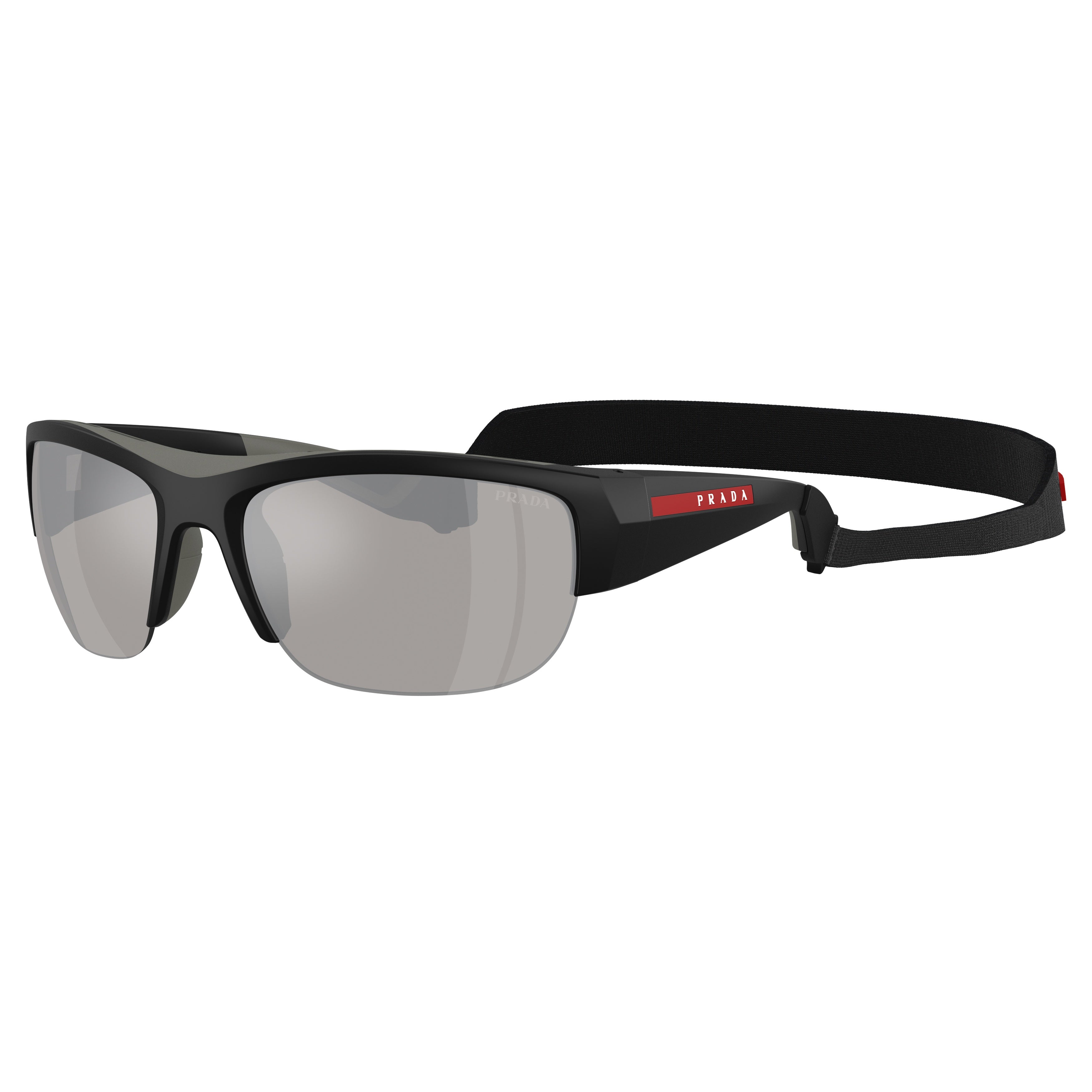 0ps A01s Sporty Black Frame Sunglasses