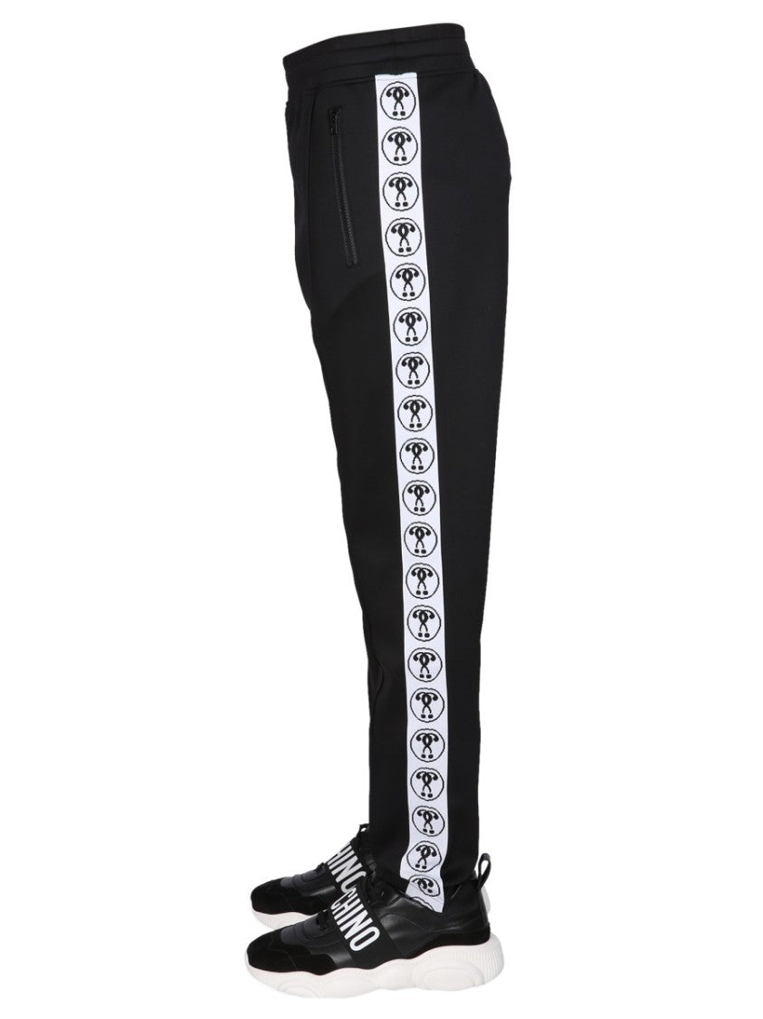 Tapered Black Jogging Pants