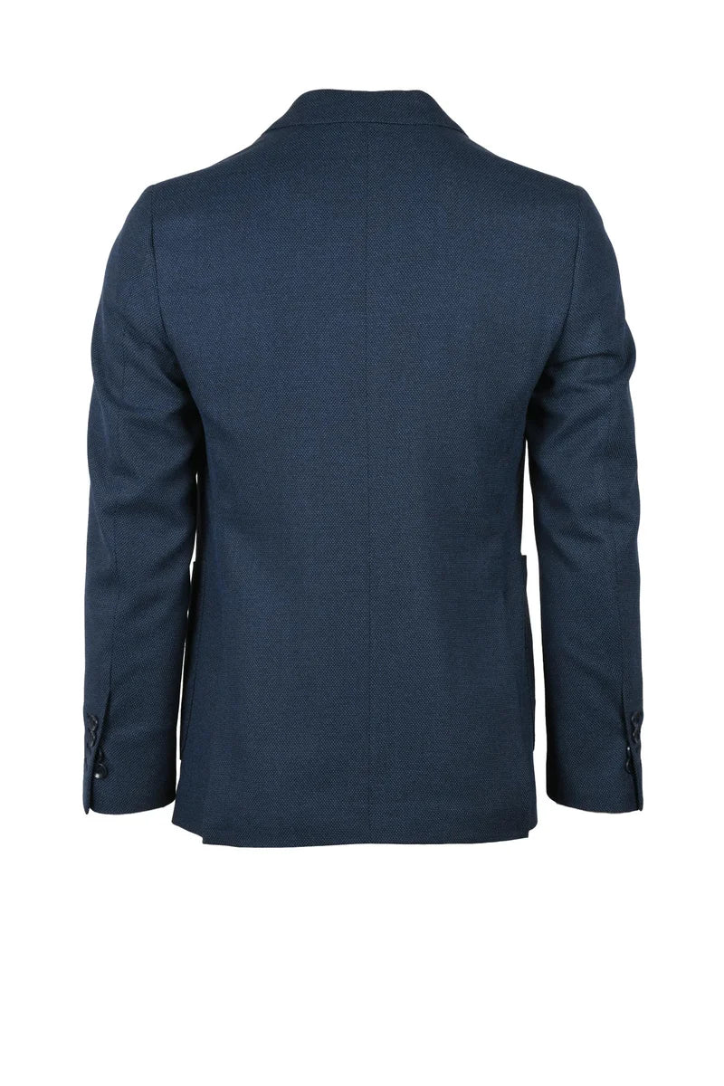 Double-Breasted Suit - Blue