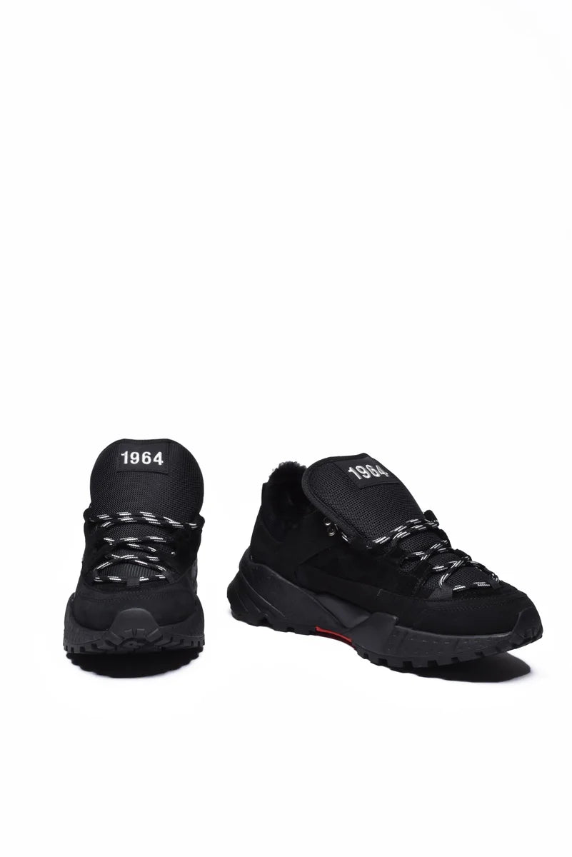Free Sneakers Leather - Black