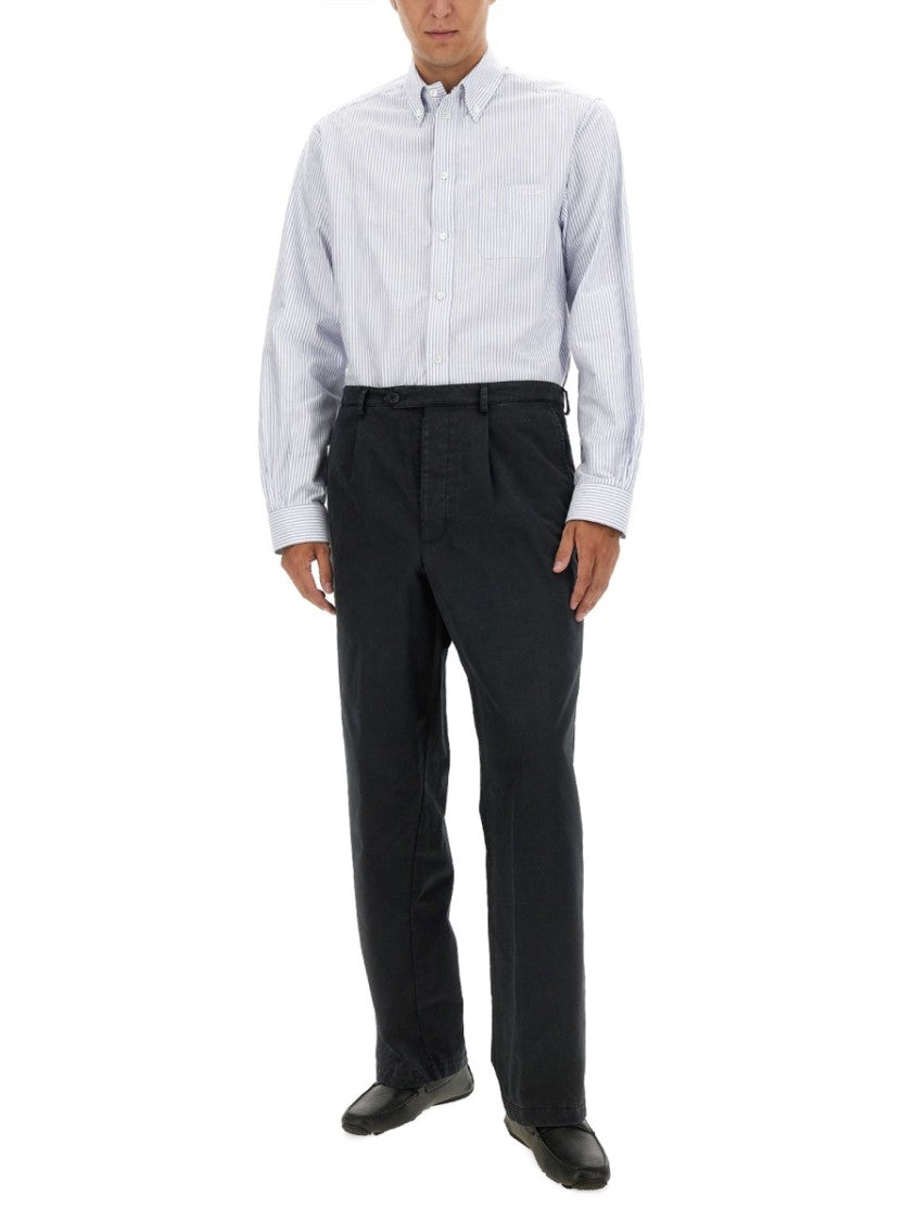 Classic Striped Cotton Shirt