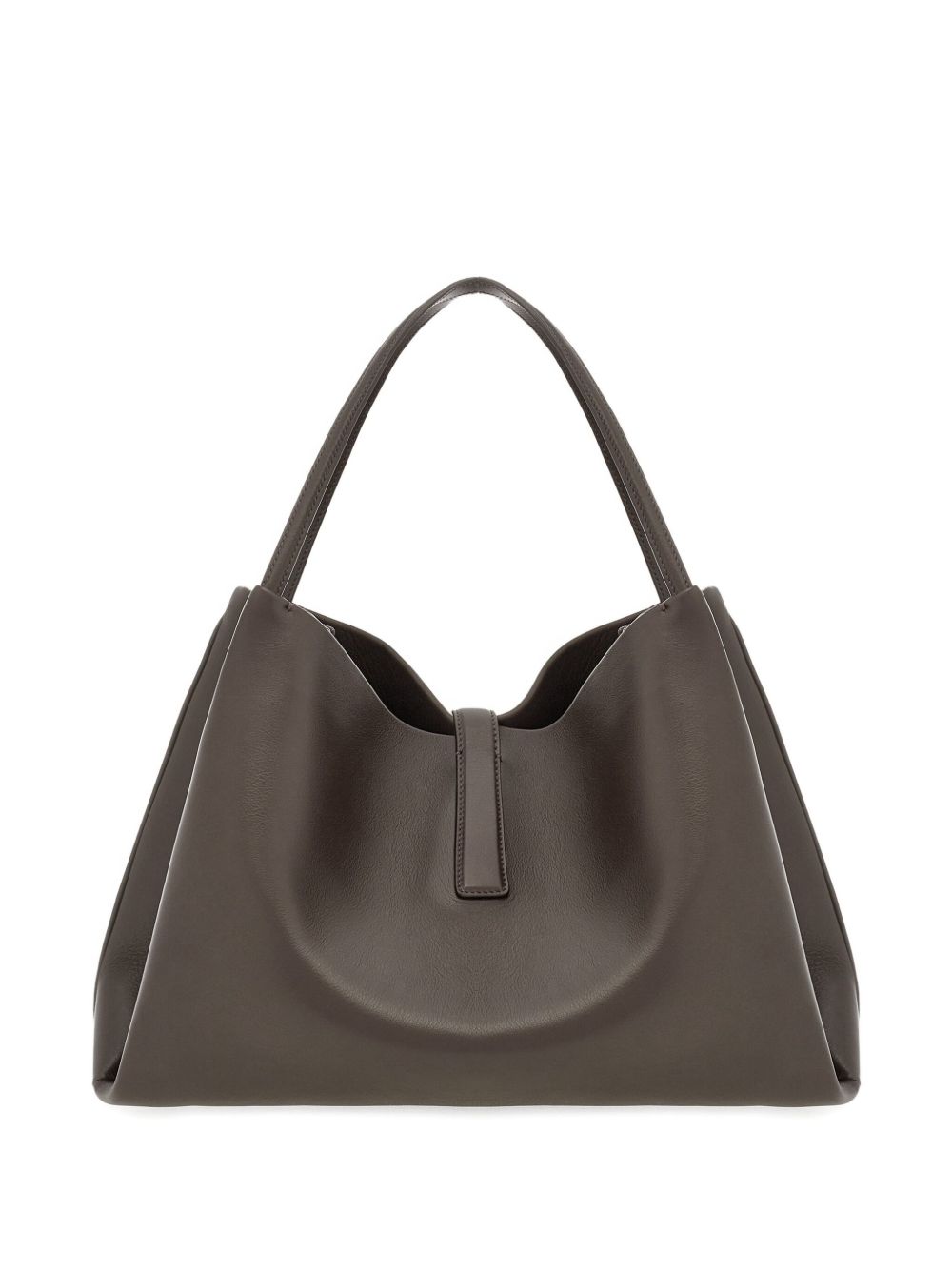 Slouchy Brown Leather Handbag