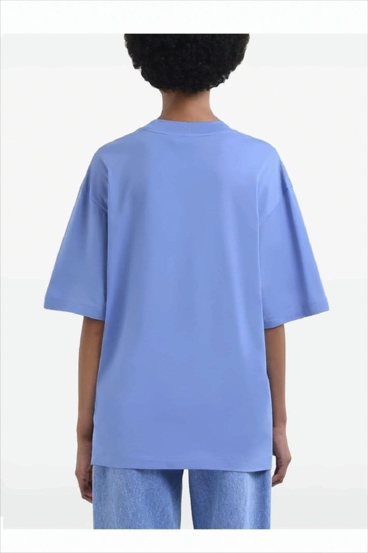 Relaxed-Fit Short-Sleeve T-Shirt with Raised Lettering Detail