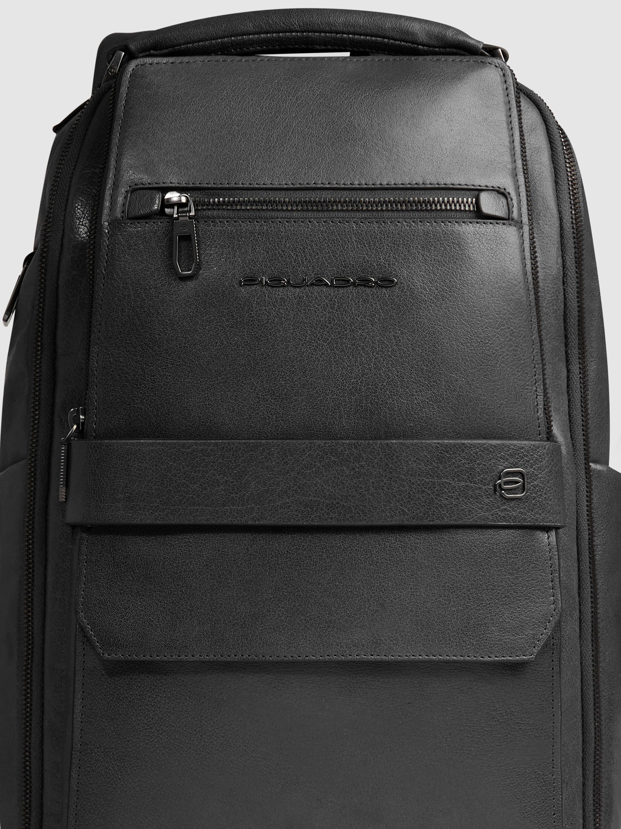 Black Zaino Porta Pc Structured Backpack