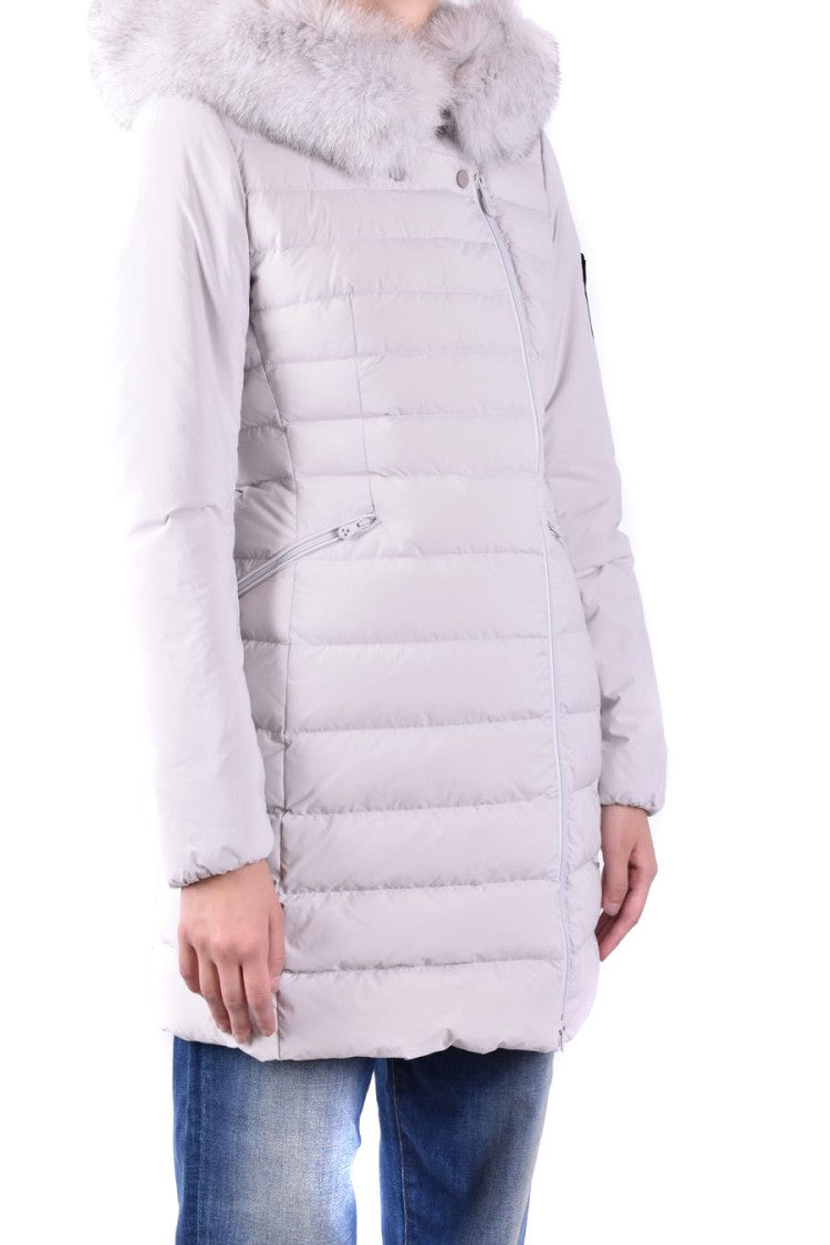 Sky Blue Quilted Down Jacket