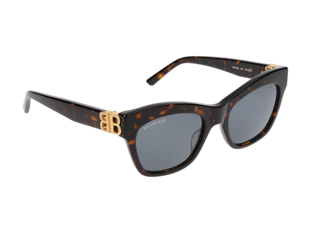 Sunglasses Balenciaga BB0132S 002 havana gold green 53/20/145