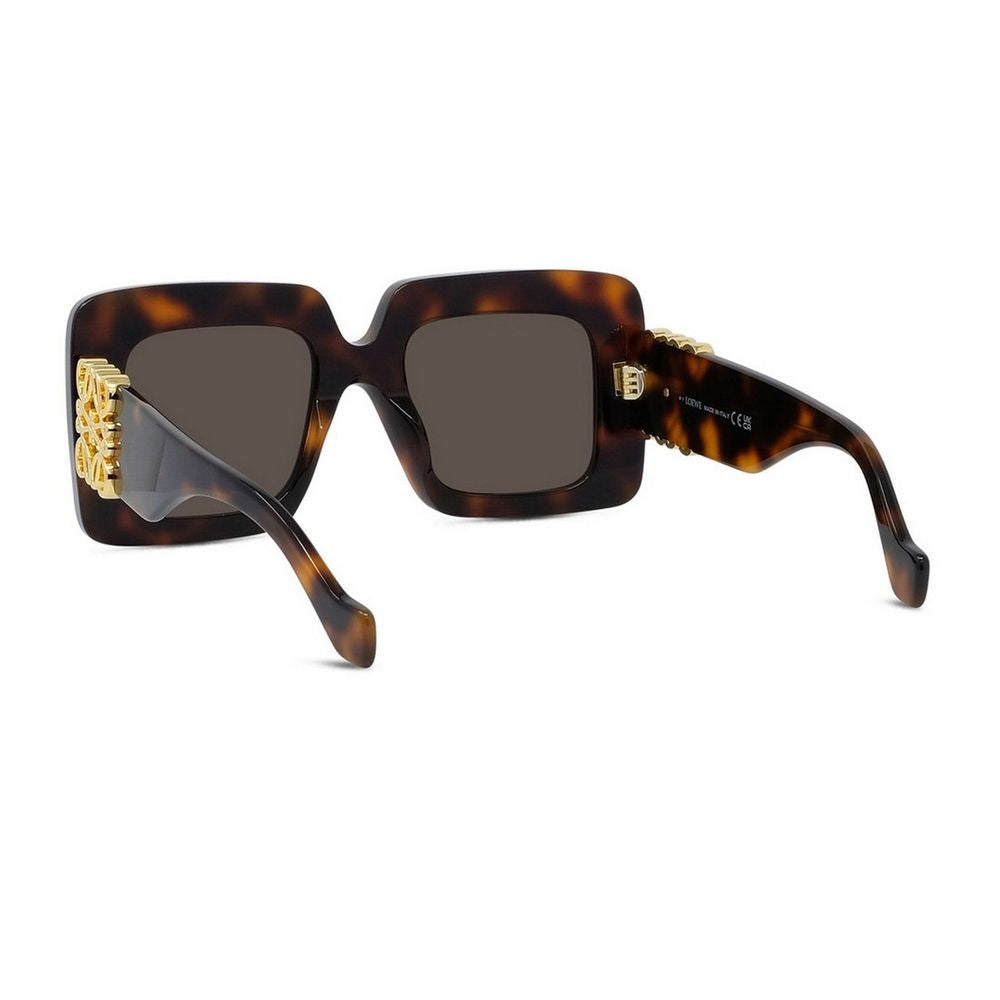 Anagram Oversized Square Sunglasses With Beveled Edges