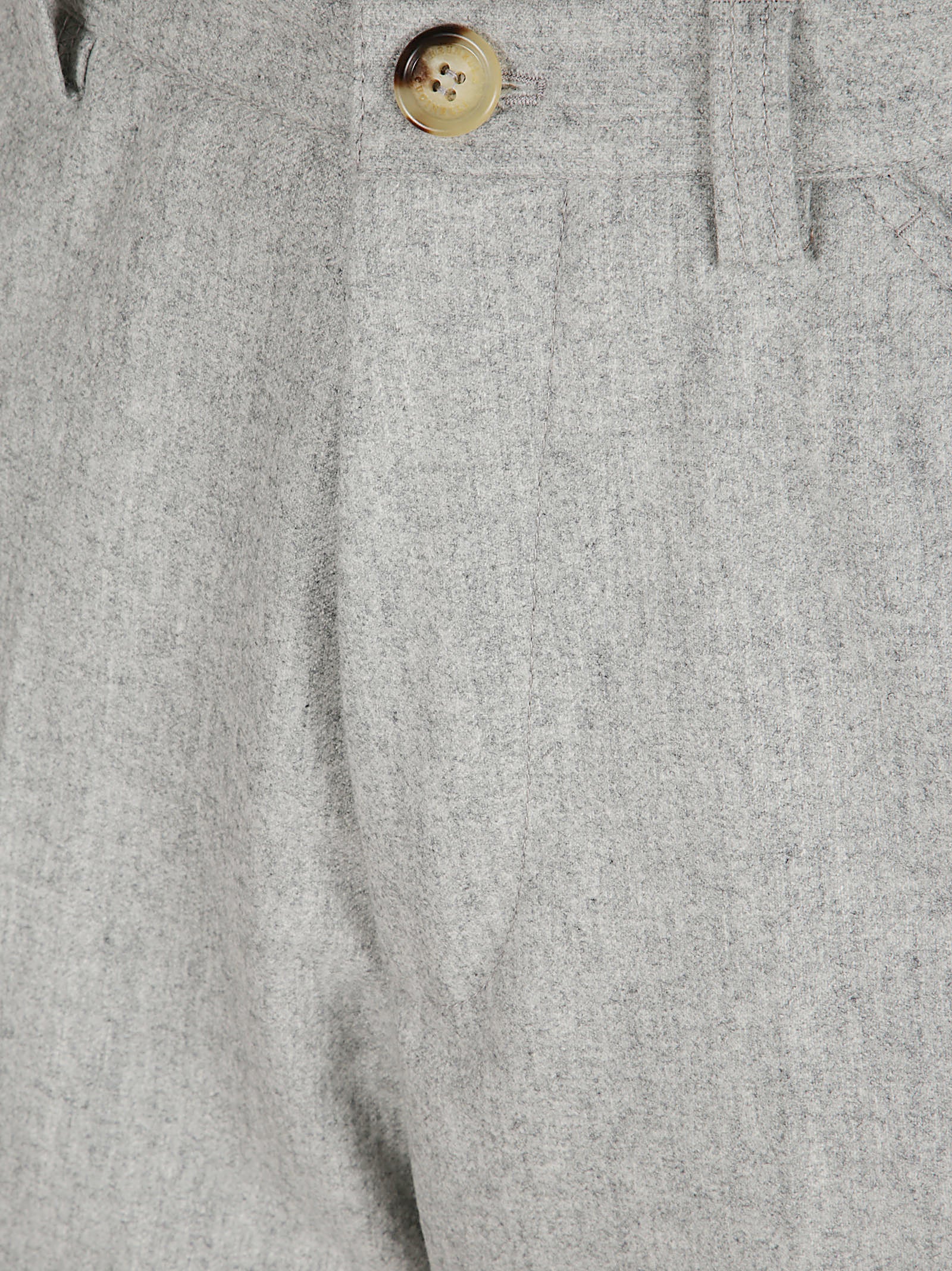 Medium Grey Wool Trousers