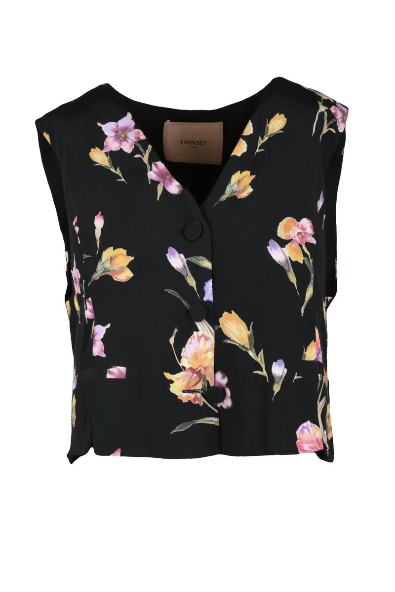 Viscose Vest - Black